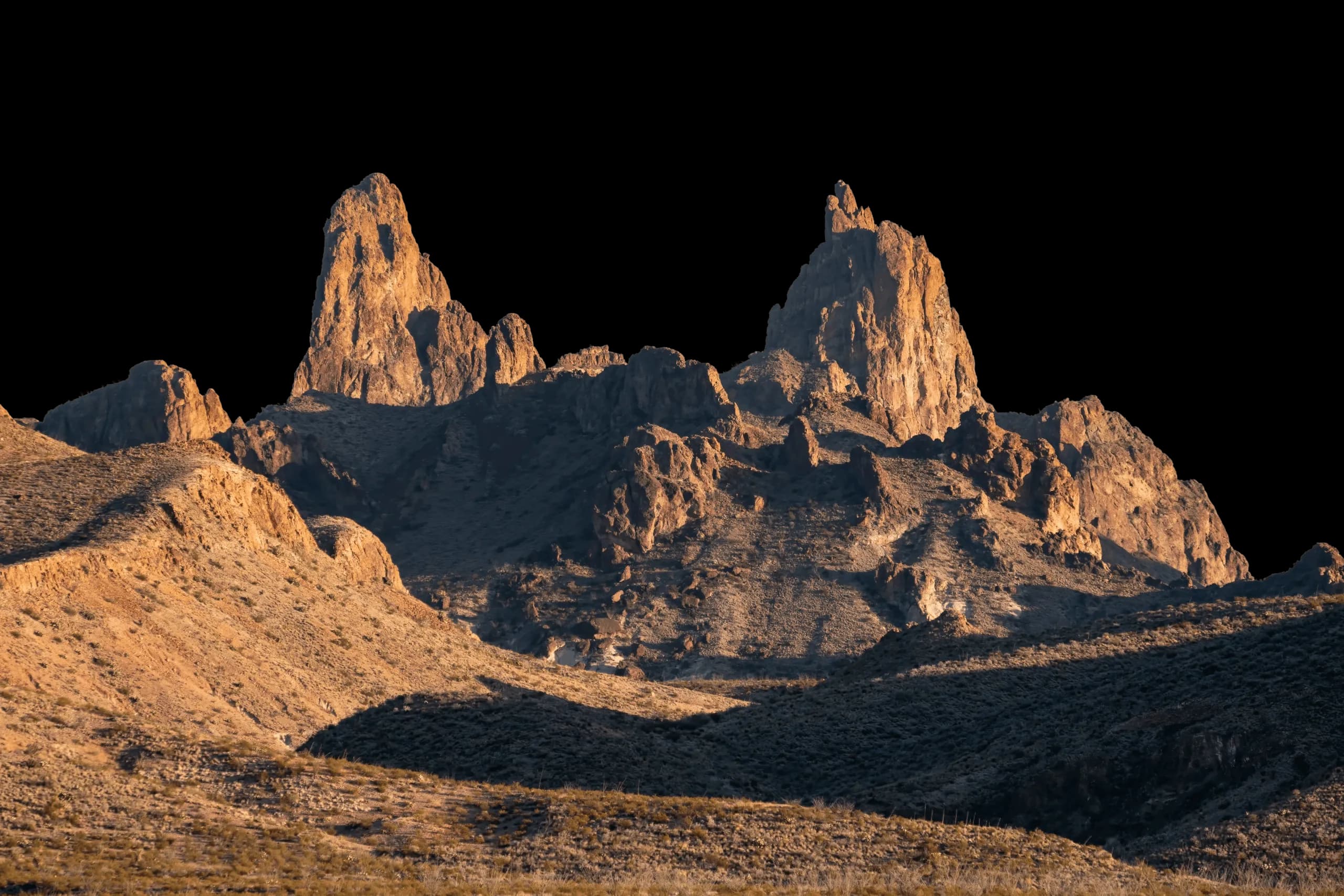 The Chinati foothills above Shafter